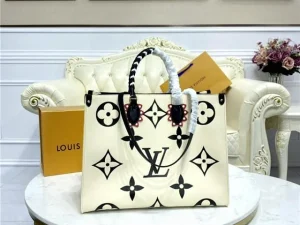 Louis Vuitton Crafty OnTheGo GM Replikataschen Cream